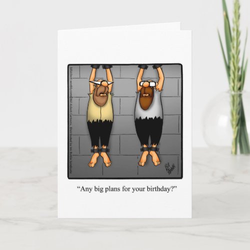 Funny Birthday Humor Card For Friend