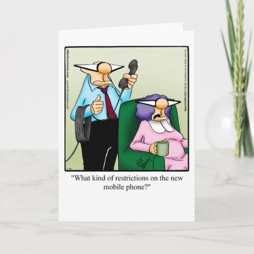 Funny Birthday Humor Card For Him