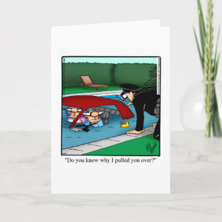 Funny Birthday Humor Greeting Card