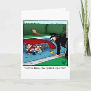 Funny Birthday Humor Greeting Card