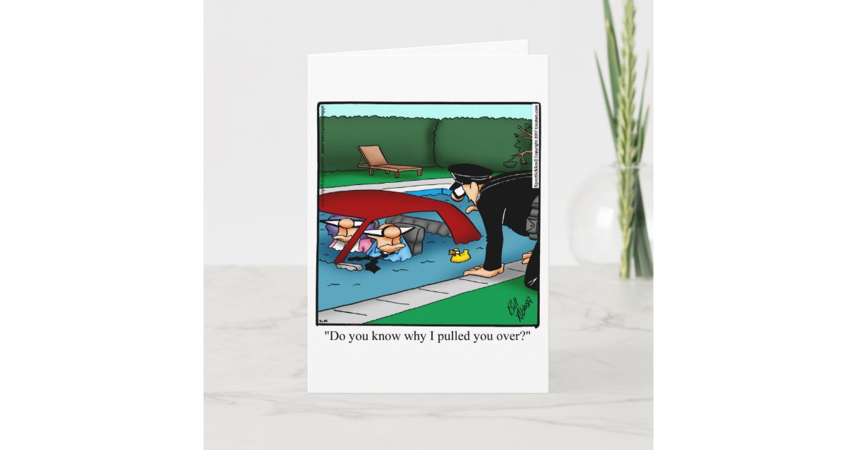 Funny Birthday Humor Greeting Card | Zazzle