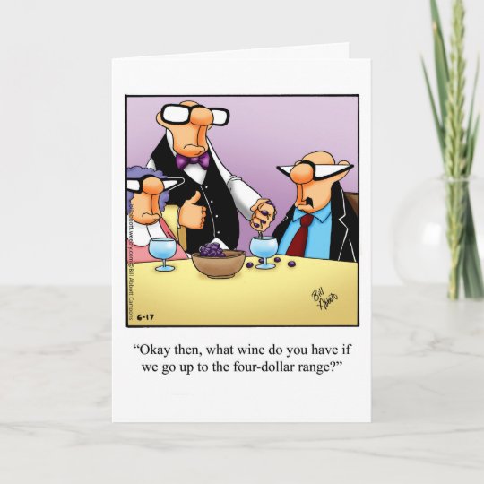 Funny Birthday Humor Greeting Card For Her 
