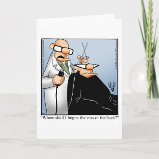 Funny Birthday Humor Greeting Card For Him