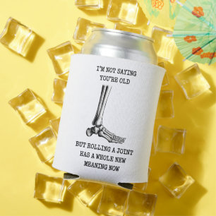 Funny Birthday Husband Joint Getting Old Friend Can Cooler