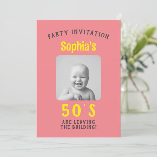 Funny Birthday Invitation