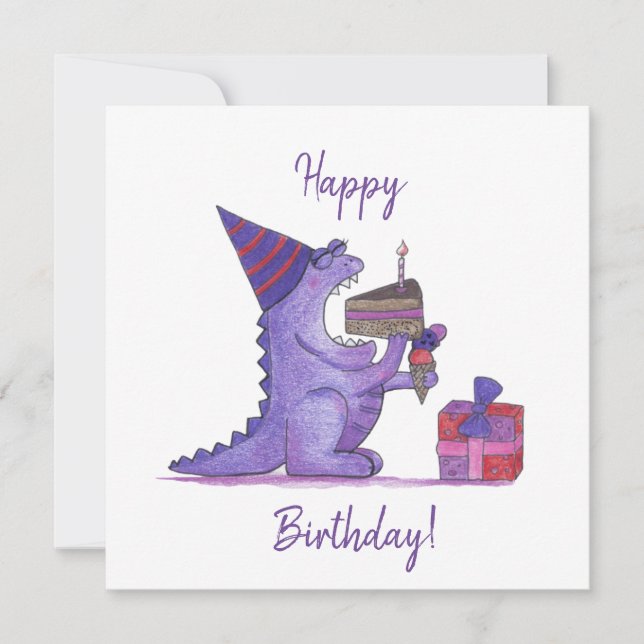 Funny Birthday Monster (Front)