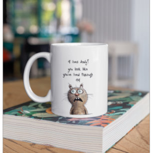 Funny Birthday Mug For A Very Tired Person