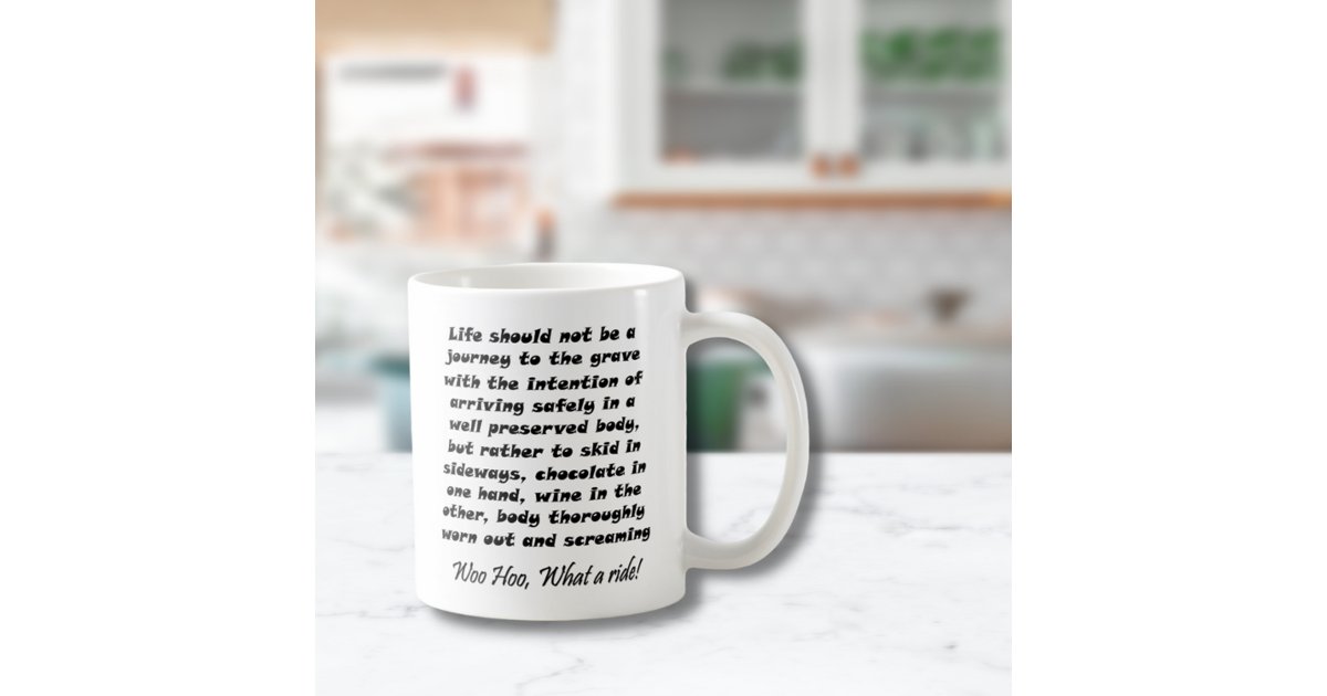 Funny birthday mugs quotes gifts coffee sayings | Zazzle