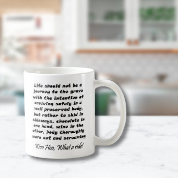 Funny Birthday Mugs Quotes Gifts Coffee Sayings by Wise_Crack at Zazzle