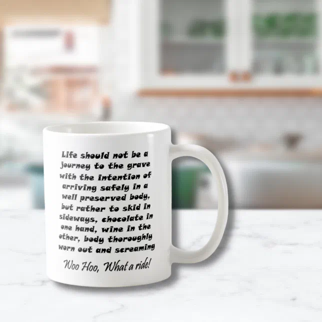 Funny birthday mugs quotes gifts coffee sayings | Zazzle