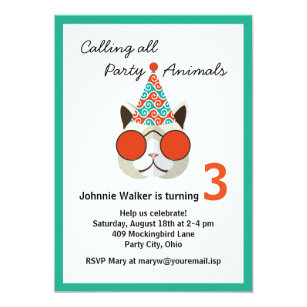 Humors Birthday Invitations 1