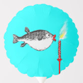 Happy Birthday You Old Bass Fisherman Balloon #fishermanbirthday