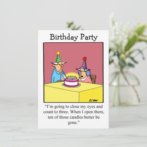 Funny Birthday Party Invitations For Her | Zazzle