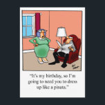 Funny Birthday Party Invitations for Her<br><div class="desc">Start the party off right and share your sense of humor when getting family and friends together with these humorous birthday party invitations from cartoonist Bill Abbott! Wonderfully funny and slightly sarcastic colorful cartoon characters in hilarious situations that’s sure to bring a smile to anyone’s face. Find great gift ideas...</div>