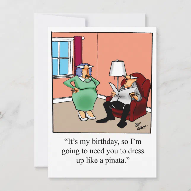 Funny Birthday Party Invitations for Her | Zazzle