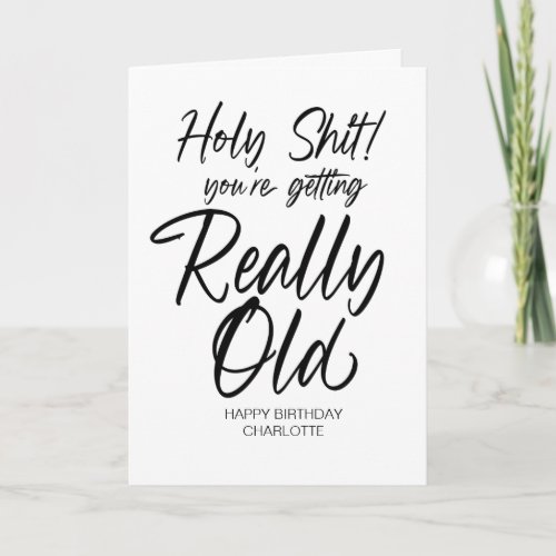 Funny Birthday Rude Happy Birthday for Friend