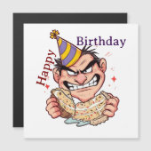 Funny Birthday Sticker (Front/Back)