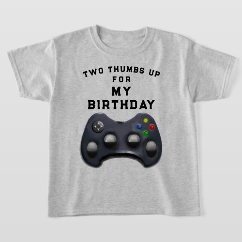 Funny Birthday Video Gamer T_Shirt