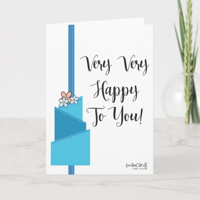 Funny Birthday Wishes Card (Front)