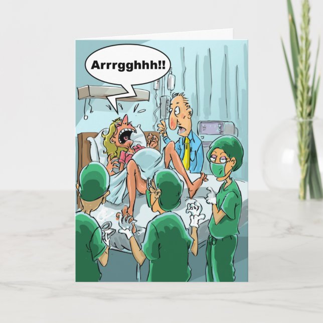 Funny Birthday Wishes - Your Mom Card (Front)