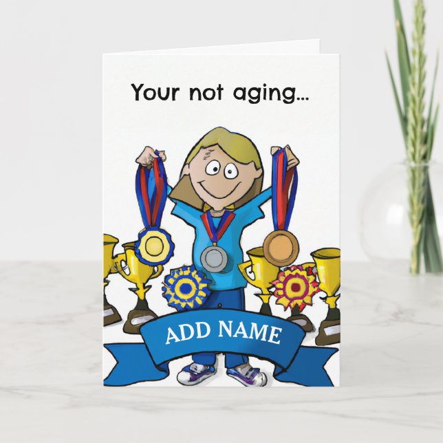 Funny Birthday Your Awesome Card (Front)