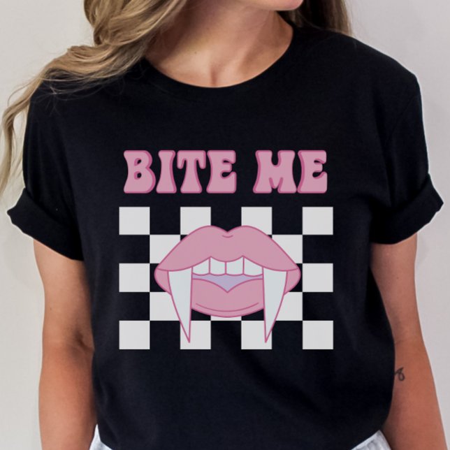 Funny Bite Me Shirt Gothic Tee (Creator Uploaded)