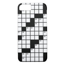 Funny Black and White Crossword Puzzle Game