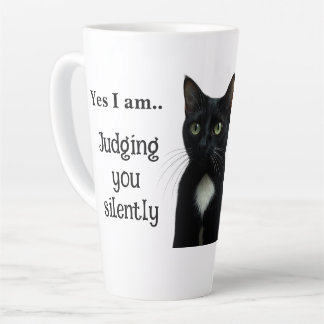 Funny Black Cat Ceramic Mug