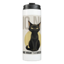 Funny Black Cat Meme Coffee Mug