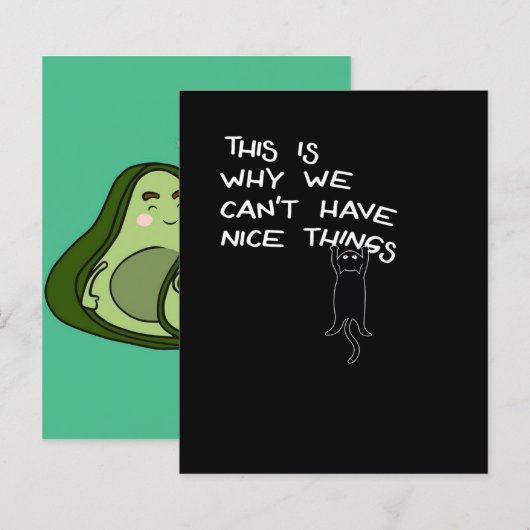 Funny Black Cat Saying | Cute Gift | Family Lover (Front/Back)