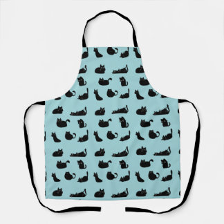 Funny Black Cats Apron