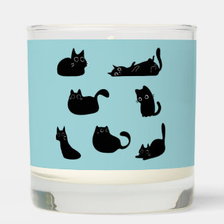 Funny Black Cats Scented Candle