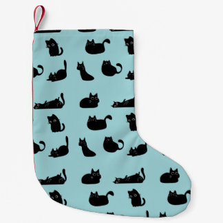 Funny Black Cats Small Christmas Stocking