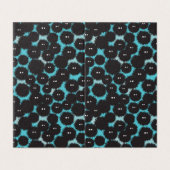 Funny black fluffy monsters  (Outside Unfolded)