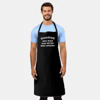 Funny Aprons Men Man Apron Smoking Hot and so is My Grill BBQ