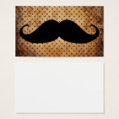 Funny Black Mustache (Front & Back)