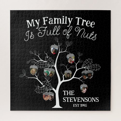 Funny Black Picture Family Tree is Full of Nuts  