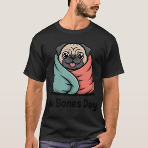 Funny Black Pug Flowers Floral Colorful Mom Dad Ki T-Shirt