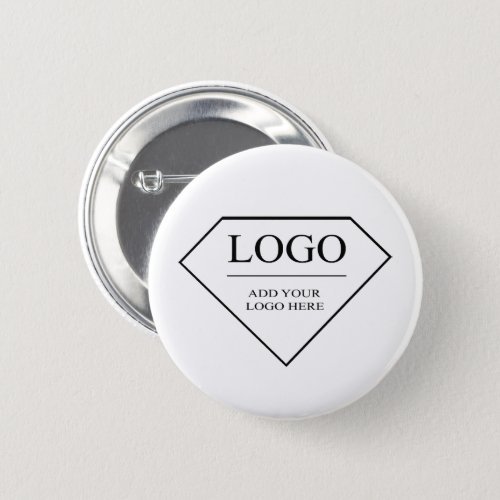 Funny Black White Birthday Personalized Gift Button