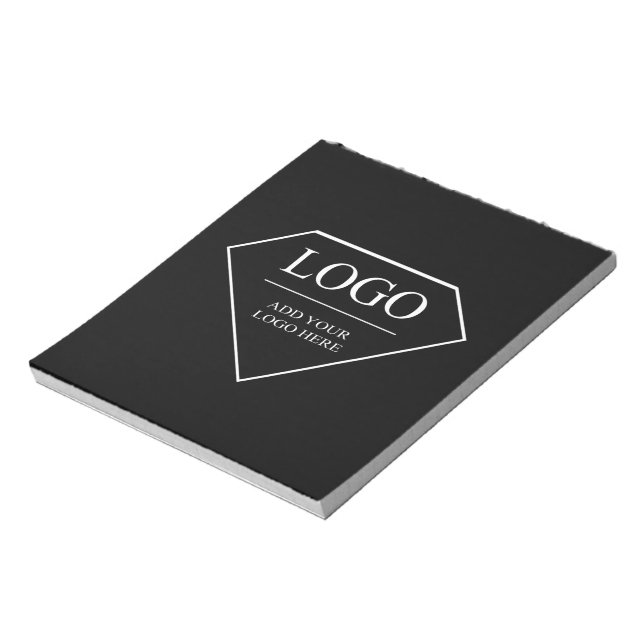 Funny Black White Birthday Personalized Gift Notepad (Rotated)