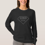 Funny Black White Birthday Personalized Gift T-Shirt<br><div class="desc">You can customize it with your photo,  logo or with your text.  You can place them as you like on the customization page. Funny,  unique,  pretty,  or personal,  it's your choice.</div>