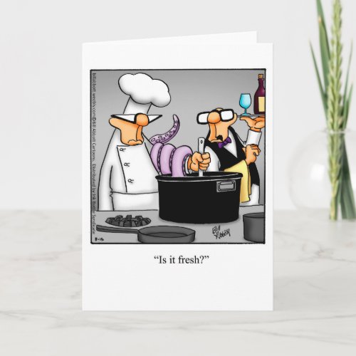 Funny Blank Greeting Card Spectickles