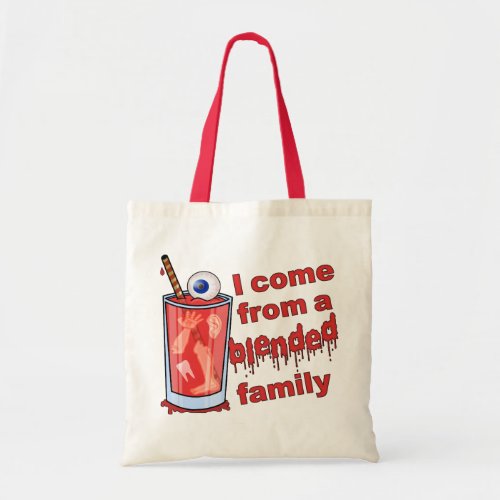 Funny Blended Family Pun Tote Bag