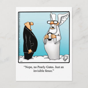 Funny Blessings & Faith Humor Postcard