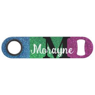 Funny Bling Drinking Polysexual Gay Pride Glitter Bar Key