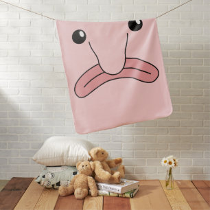Funny Blobfish Funny Animals Blobfish Costume Baby Blanket