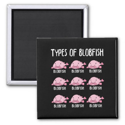 Funny Blobfish Gift Girls Boys Underwater Blobfish Magnet