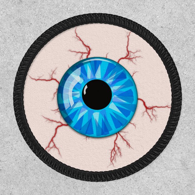 Funny Bloodshot Eye Patch (Front)