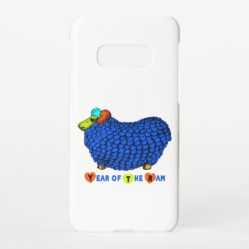 Funny Blue Ram Year Chinese Zodiac Samsung Case