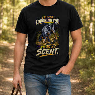 Funny Bluetick Coonhound I’m on a Scent T-Shirt